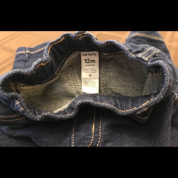 Carter’s 12 M Boy Blue Jeans - Picture 2 of 3
